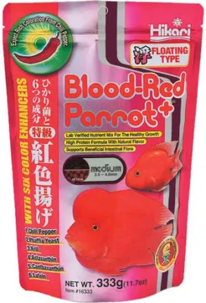 HIKARI BLOOD-RED PARROT PLUS MINI 330G