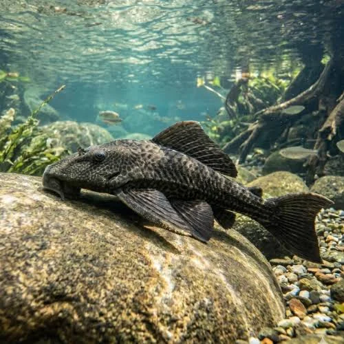 plecostomus preto